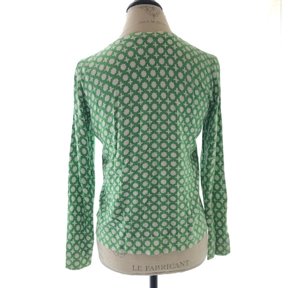 Charter Club Green Cardigan PM - Picture 6 of 10